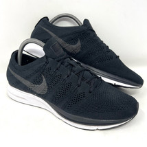 Nike Men’s Flyknit Trainer Sz 8 Running Shoe 2017 Sneaker Black АН8396-0... - $69.25