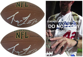 Ryan Leaf Washington State Cougars Chargers signed football proof COA autograph - £94.73 GBP