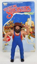 VINTAGE 1985 LJN WWF Wrestling Superstars Hillbilly Jim Action Figure w/ Hat - £142.25 GBP