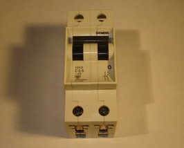 Siemens 2 Pole Circuit Breaker 5SX22 C0.5 - $10.00