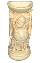 Ho Tei Laughing Buddha 2 3/8&quot; Tall Statue Don&#39;t Worry Be Happy Resin - $19.95