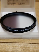 Tiffen 58mm Clear NDO.6 - Usa Made In Usa - $13.36