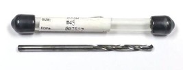 #45 (.082&quot;) Carbide Jobber Length Drill 118 Degree PTD D33W 003527 - £13.37 GBP