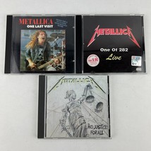 Metallica 3xCD Lot Very RARE Concert / Garage Recordings Lot #1 - £54.52 GBP