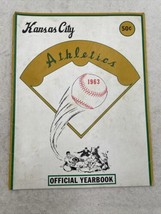 1963 Kansas City Athletics Official Baseball Yearbook Vintage - £22.24 GBP