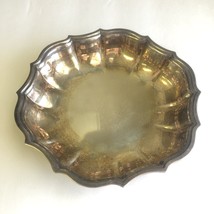 Chippendale International Silver Co. 6395 Silver Plated Nut &amp; Candy Dish... - £9.56 GBP