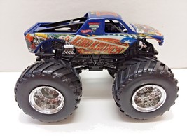 Hot Wheels Monster Jam truck King Krunch Blue &amp; black 1:64 scale Plastic... - $16.82