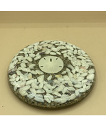 Clear-Vue Products Sand Dollar Sea Shell Beach Lucite Acrylic Resin Triv... - $13.36