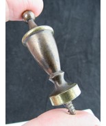 brass clock finial antique vintage SCREW BOTTOM furniture - €30,02 EUR