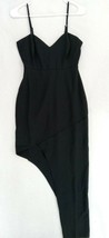 Material Girl Black Solid Women&#39;s Long Long Maxi Dress Wedding Formal Si... - $18.99