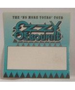 OZZY OSBOURNE - VINTAGE ORIGINAL CONCERT TOUR CLOTH BACKSTAGE PASS - $10.00