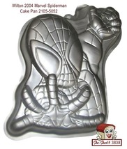Wilton 2004 Marvel Spiderman Cake Pan 2105-5052  - previously used - £9.35 GBP