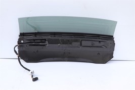 04-10 BMW E64 Convertible Rear Back Center Window Regulator Panel W Glass image 7