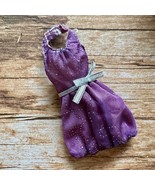 2006 Barbie Fashion Fever Outfit Purple Silver Sparkle Dress K8464 Bubbl... - $14.84