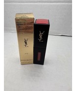 Yves Saint Laurent Rouge Pur Couture Vinyl Cream Lip Stain Shade 412 ROS... - $64.35