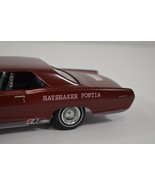 1965 Pontiac GTO 1/25 Scale Customized Built Up Painted Red Hayshaker - £36.15 GBP