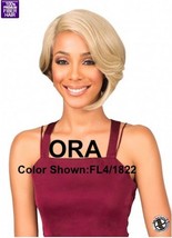 Midway Bobbi Boss Lace Part Wig Ora Short Synthetic Cute Elegant Tapered Cut - £23.56 GBP