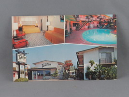 Vintage Postcard - The Tahitian Motor Lodge Santa Barbara - Gary Zumdahi - €13,12 EUR