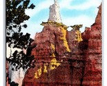 Queen Victoria Bryce Canyon Naitonal Park Utah UT UNP Linen Postcard W18 - $2.92