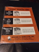 Vintage Howard W. Sams &amp; Co. Sams 1965 Photofact Auto Radio Series Book AR-33 - £22.86 GBP
