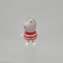 Peppa Pig Peppa Pig Friend Suzy Sheep Anchor Shirt Jazwares 2.25&quot; Action Figure - £5.51 GBP