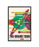 NASA Poster The Grand Tour, Vintage Space Travel Poster, Retro Wall Art ... - $26.72+