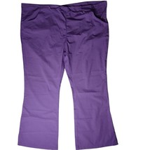 Dickies Purple Scrub Pants 2XL Flare New No Tags - £7.07 GBP