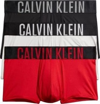 Calvin Klein Men&#39;s NB2593905 Pack Intense Power Trunks , Red/Gray/Black, Xl - £31.37 GBP