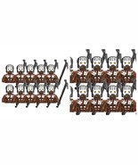 10PCS Military Building Blocks Solider Figures Weapons Shield Knight XP260 - $42.38 CAD