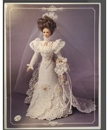 Annies Attic Crochet Pattern Booklet  1900 Bridal  Gown 11 1/2&quot; Fashion ... - £4.75 GBP