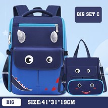Girls Boys Large Backpacks Primary School Pen Bags Children Shoulder Bag Orthope - £22.59 GBP