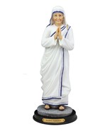 Roman Catholic Saint Mother Teresa of Calcutta Statue With Brass Name Pl... - $40.99