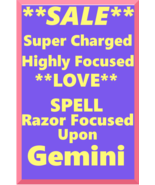 Powerful Love Spell Highly Charged Spell For Gemini Magick for love - £37.66 GBP