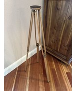Vintage 1900s Wooden Camera Tripod Expanding Legs Survey - $148.50