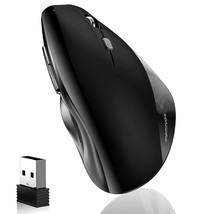 Wireless Ergonomic Mouse,Upgraded 2.4G Optical Cordless Mice With 800/1200/1600  - £27.16 GBP