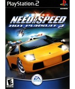 Need for Speed Hot Pursuit 2 (PS2, 2002) Very Good Disc Tested Works Cle... - $20.00