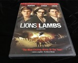 DVD Lions For Lambs 2007 Robert Redford, Meryl Streep, Tom Cruise - $8.00