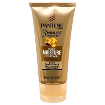 Pantene Pro-V 3 MINUTE MIRACLE DAILY MOISTURE RENEWAL CONDITIONER 2.5 oz... - £7.42 GBP