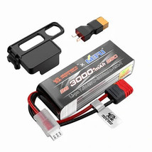MJX 2S 7.4V 25c 3000mAh L I-PO Battery with T-plug for MJX 16208 16209 1... - $48.51
