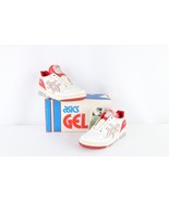 NOS Vtg 90s Asics Mens 6.5 Spell Out Gel Extreme Sneakers Shoes White Re... - $136.30 CAD