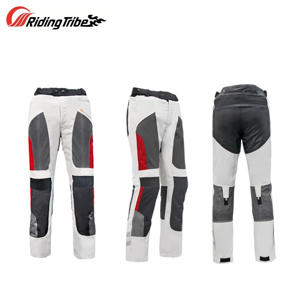 Men Summer Winter Motorcycle Pants Motocross Professional Protective Waterproof - £69.07 GBP+