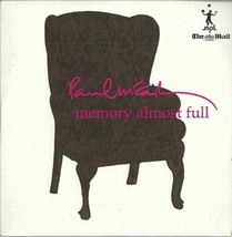 Paul Mccartney - The Mail On Sunday 2008 Uk &#39;memory Almost Full&#39; Promo Cd Album - £2.96 GBP