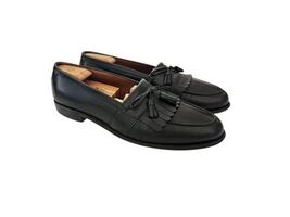 Allen Edmonds Chelsea Mens Dress Shoe Black Tassel Loafer Kiltie Sz 12 - €49,79 EUR