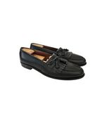 Allen Edmonds Chelsea Mens Dress Shoe Black Tassel Loafer Kiltie Sz 12 - $58.41