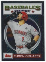 2020 Topps Finest Flashbacks #75 Eugenio Suarez _ Cincinnati Reds - £3.97 GBP