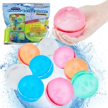 Reusable Water Balloons, 12 Pieces, Summer Water Polo, Silicone Material, Easy T - £48.23 GBP