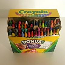 Crayola Crayons Box of 64 with Built-In Sharpener 2010 Gently Used Kids Activity - £9.48 GBP