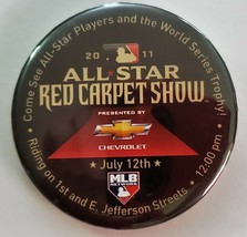 2011 MLB All Star Game Red Carpet Show Button / Hat Pin Arizona Chase Fi... - £1.59 GBP