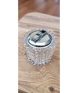 1970s Crystal Table Lighter: Handcrafted Mid Century Decor - $67.96 CAD