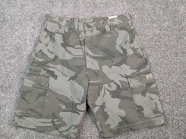 Wrangler Cargo Shorts Mens 32 Camo Hero Loose Fit Full Seat Outdoor Camping - £19.33 GBP